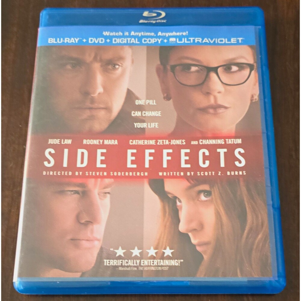 Side Effects Blu-ray/DVD R Jude Law Rooney Mara Steven Soderbergh + Digital UV